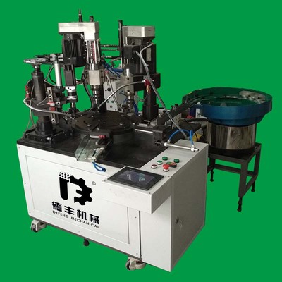 廠家定制全自動鉆孔攻牙組合機圖片|廠家定制全自動鉆孔攻牙組合機產品圖片由漳州市德豐機械科技公司生產提供-